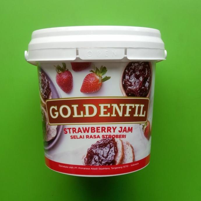 

] Goldenfil Selai Strawberry 1kg