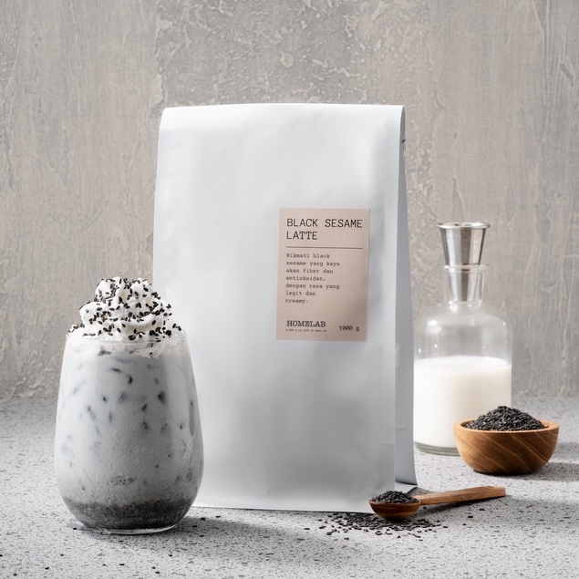 Bubuk Minuman BLACK SESAME LATTE - Premium...... 3