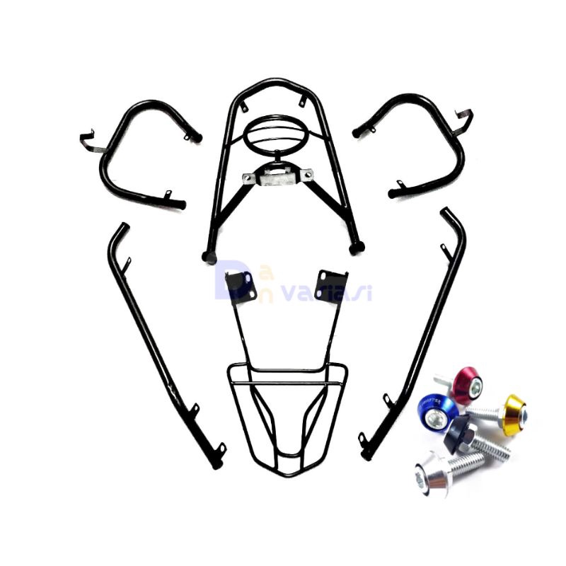 TUBULAR PELINDUNG BODY X RIDE LAMA 115 GUARD SET CRASH BAR YAMAHA XRIDE OLD 115CC PNP PASANG TANPA R