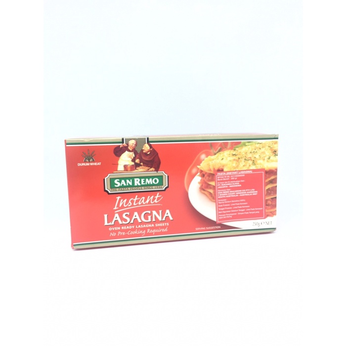 

PASTA-ANEKA- SAN REMO LASAGNA 250GR -ANEKA-PASTA.