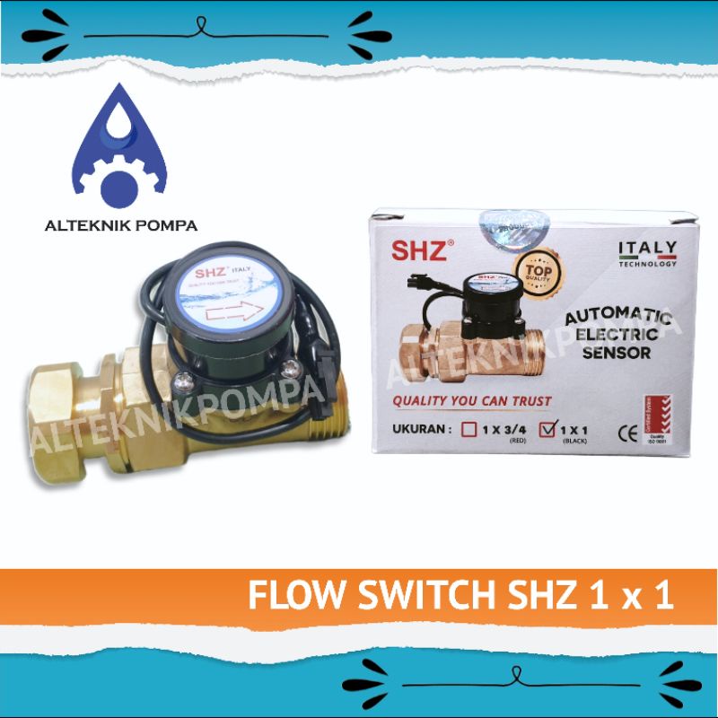 OTOMATIS POMPA PENDORONG/BRASS SWITCH/FLOW SWITCH SHZ