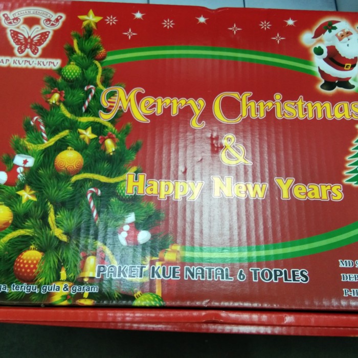 

Christmas - Kue Kering Natal 2020 Cap Kupu Kupu Hampers Kado Terlaris/Bhn Premium