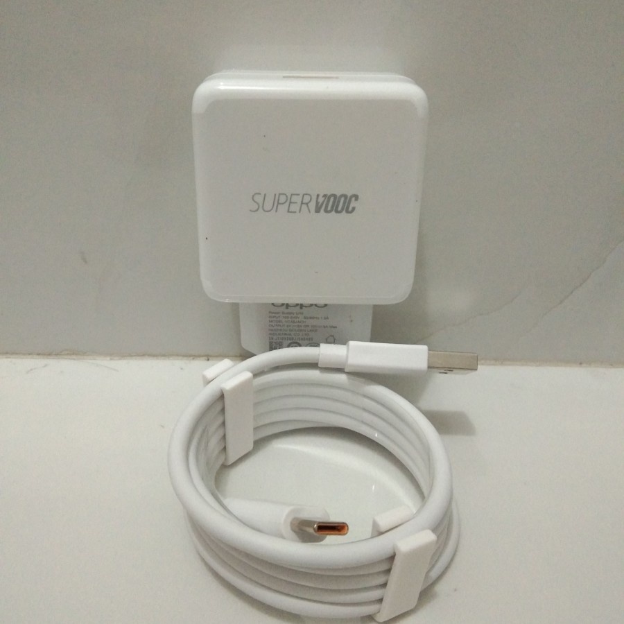 TIPE C !!! CHARGER CASAN OPPO R17 SUPER VOOC TYPE C ORIGINAL