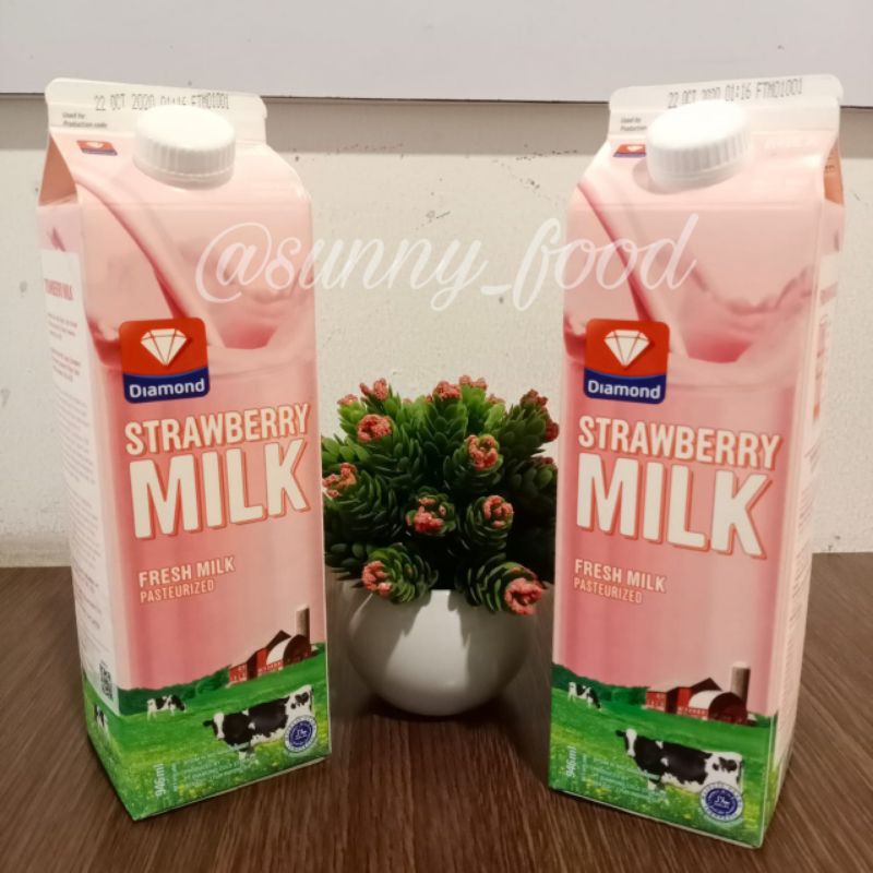 

FRESH MILK DIAMOND STRAWBERRY 1 LITER