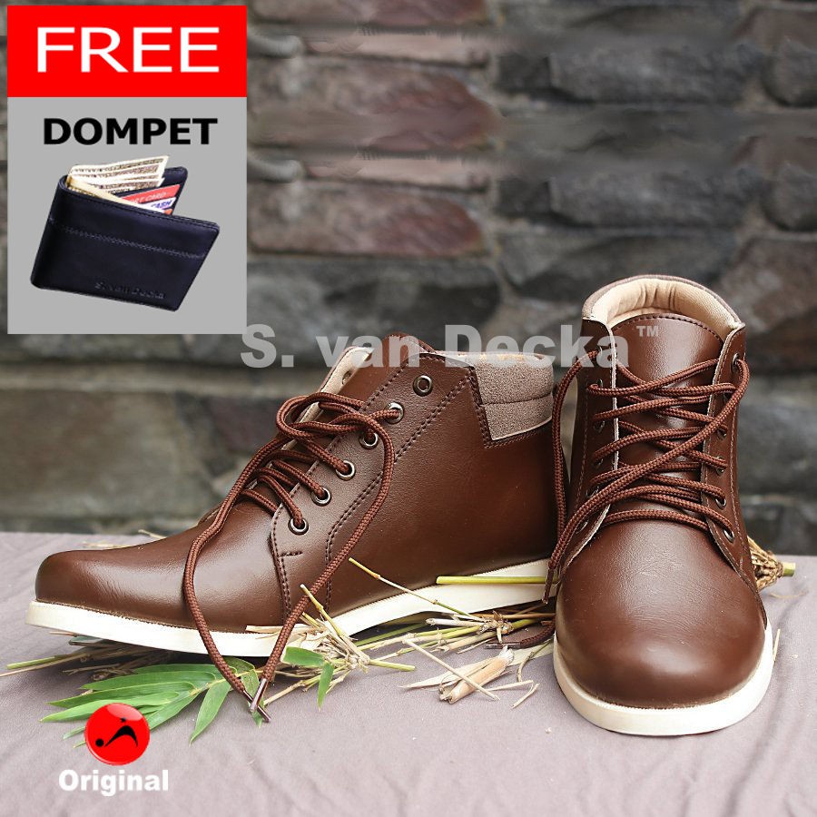 Sepatu Casual Pria Sepatu Kasual Boots Sepatu Casual Boot Sepatu Boot Bot Bots Pria D-RC022K