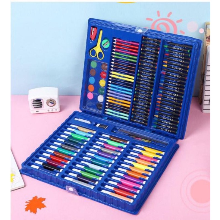 

Art Set Kit 150pcs / PENSIL WARNA MENGGAMBAR 150 PCS / CRAYON ART SETS