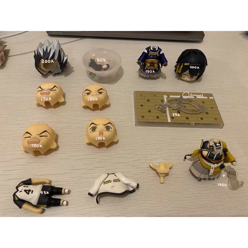 Bokuto Nendoroid Parts