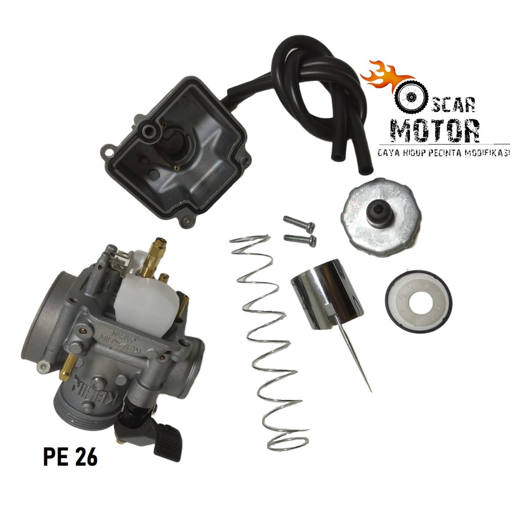 Karburator KEIHIN PE 24 PE 26 PE 28 Karbu Carburator PE24 PE26 PE28 Karbulator Universal motor