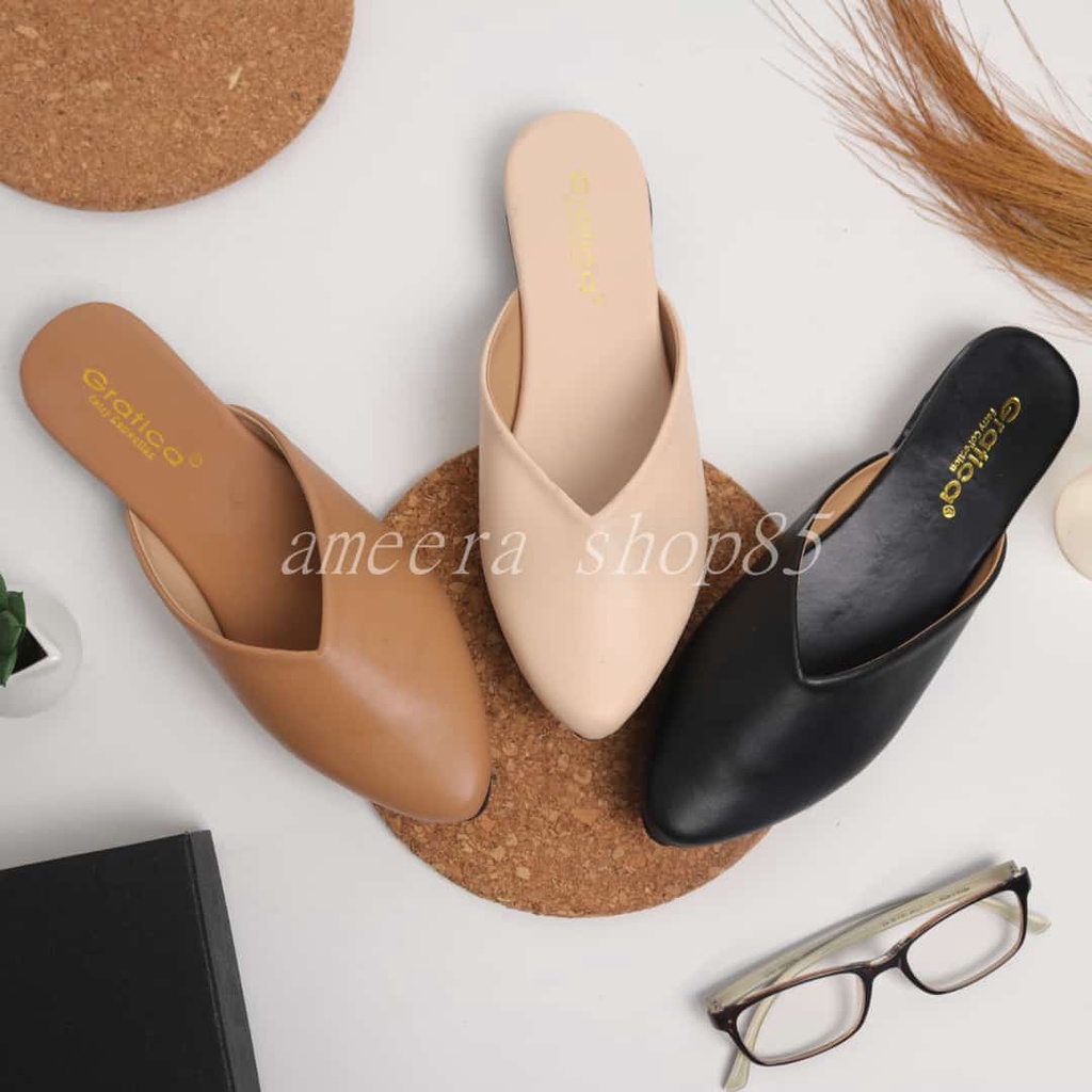 Sepatu Wanita Selop BUSTONG flatshoes gratica 277 MI09