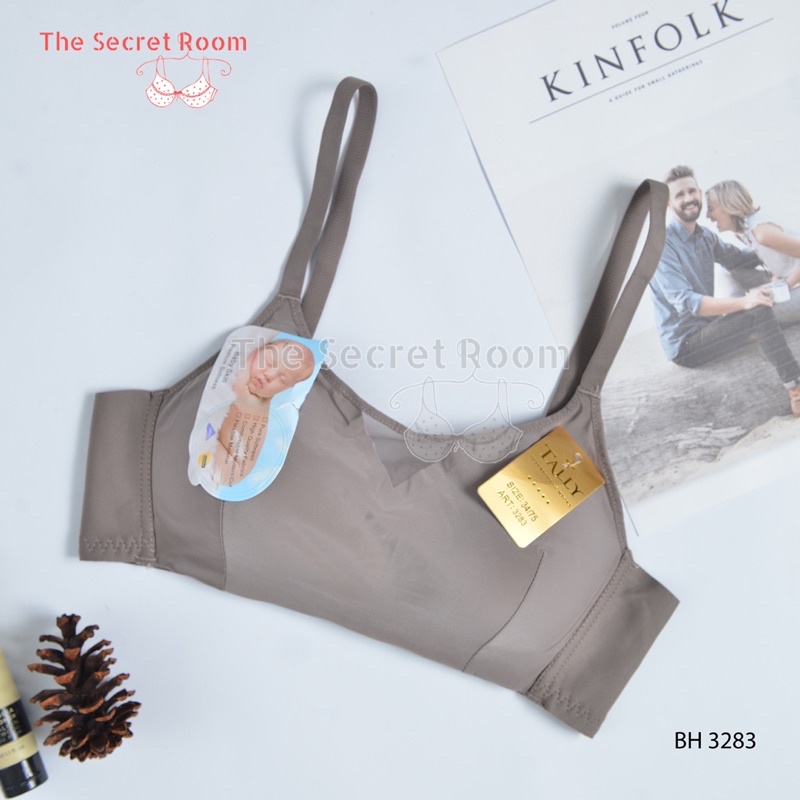 TALLY BRA BH BABY SKIN 3283 I CUP B | KAIT 3 | TANPA KAWAT I BUSA TIPIS I SIZE 34-38