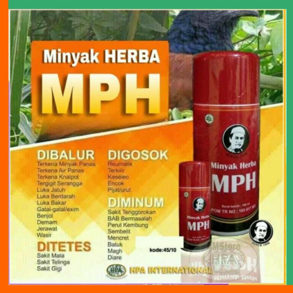 Minyak Herba MPH Pak Haji Minyak But But HPA International