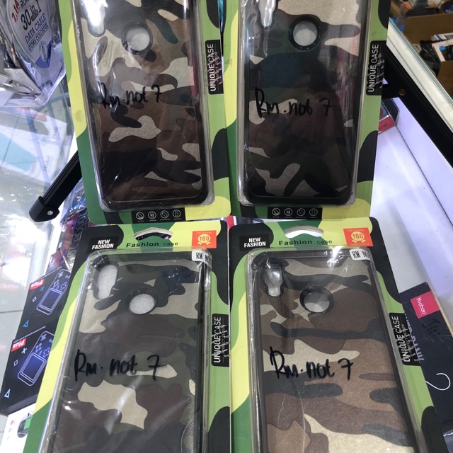 CASE ARMY LORENG ANTI BANTING REDMI NOTE 7