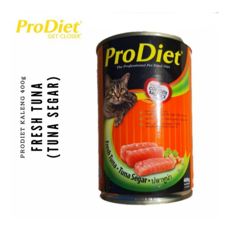 Gojek ProDiet Kaleng 400gr-Wet Food Makanan Kucing Kaleng 400Gr Cat food