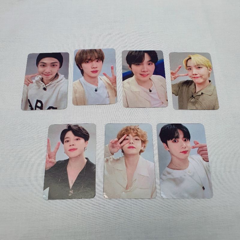 BTS Butter 777 Event Photocard PC Set (isi 7 pcs)