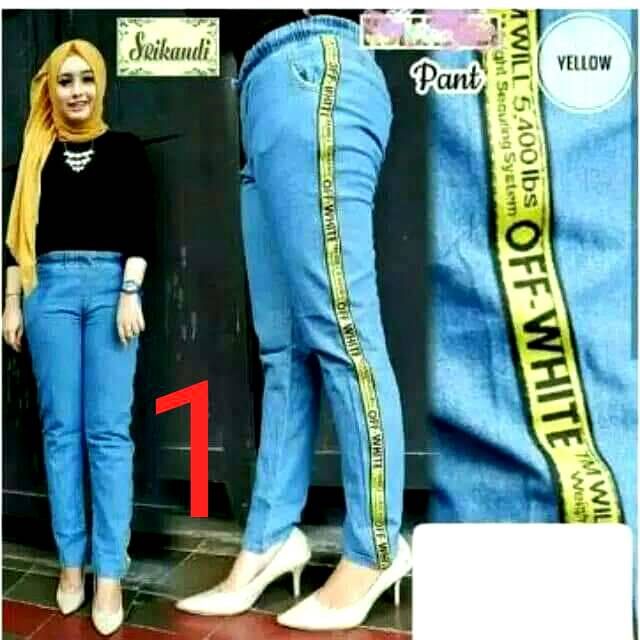 JOGER JEANS OFF WHITE