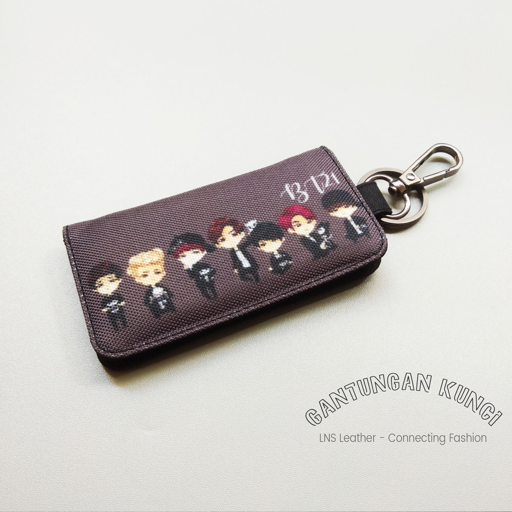 Dompet STNK Mobil BTS - Gantungan Kunci Motor KPOP Key Wallet Jimin