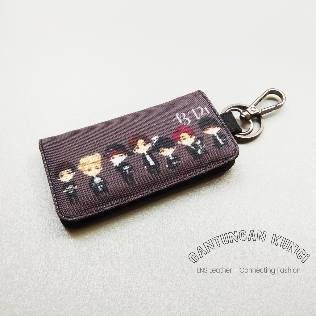 Dompet STNK Mobil BTS - Gantungan Kunci Motor KPOP Key Wallet Jimin