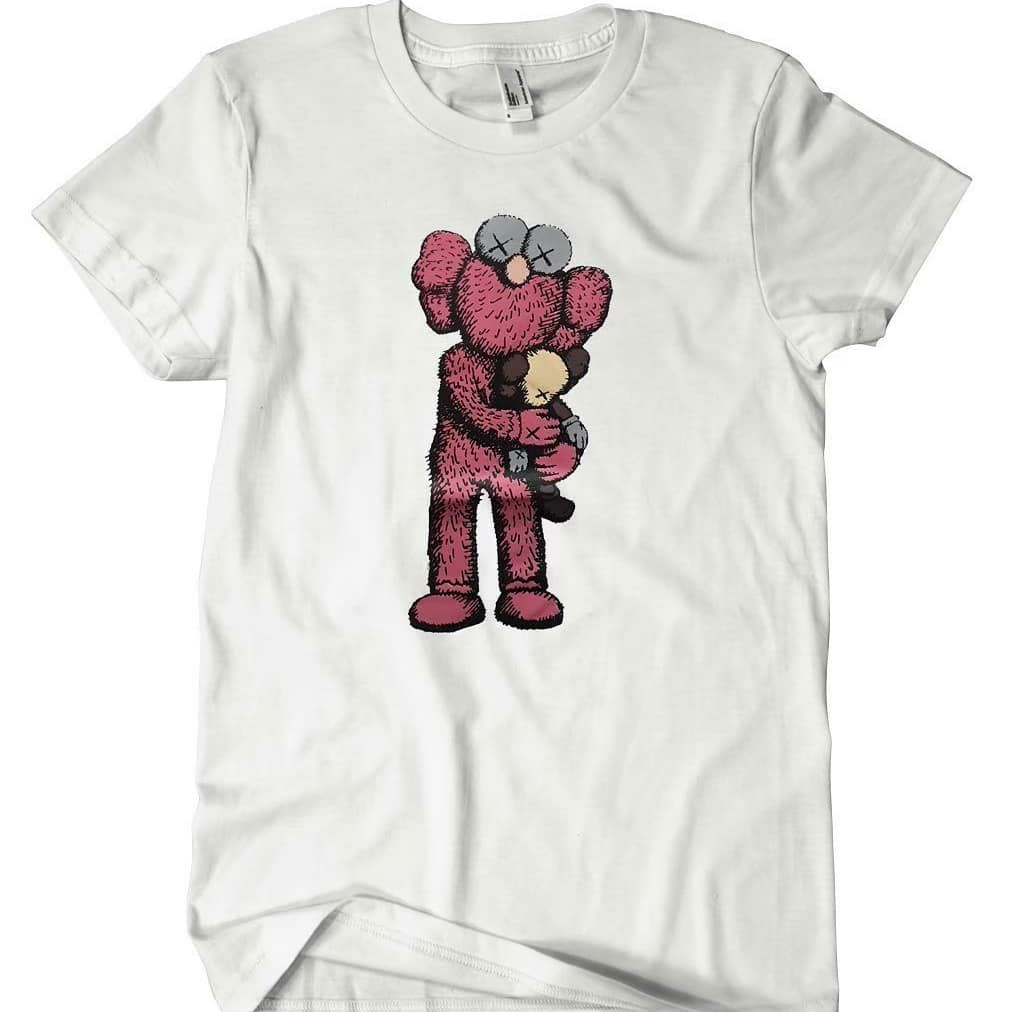 T SHIRT KAOS KAWS X UNIQLO CLEAN SLATE PUTIH PREMIUM AUTHENTIC TERLARIS