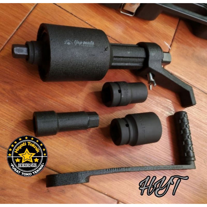 KUNCI RODA KUNCI RING PAS TJAP MATA WRENCH LABOR SAVING 5 PCS GIRBOX