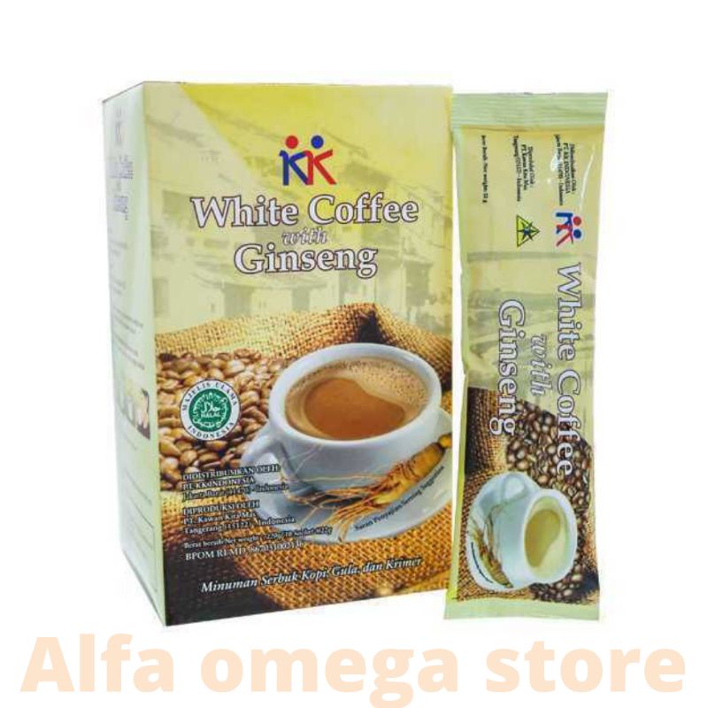 

KK coffe white coffe with ginseng