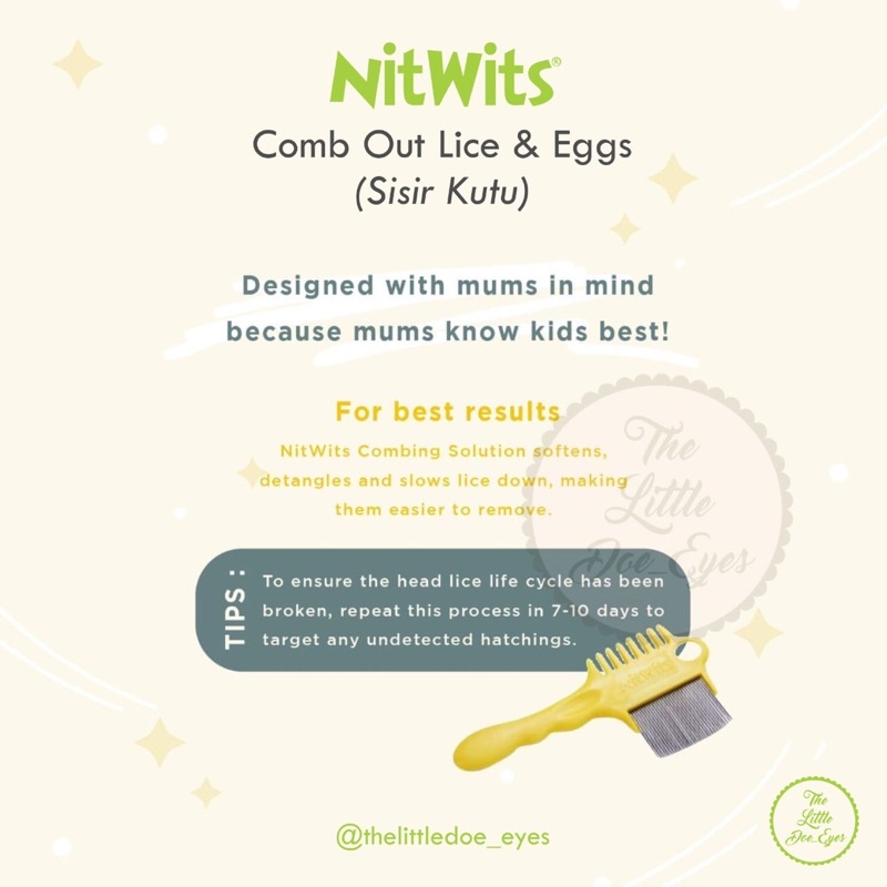 [READY] Nitwits Sisir Kutu