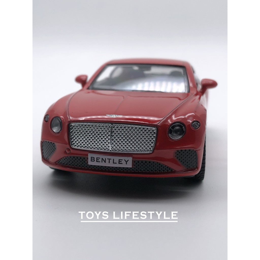 RMZ Diecast - Bentley Continental GT 2018 Skala 1:32 (Merah)