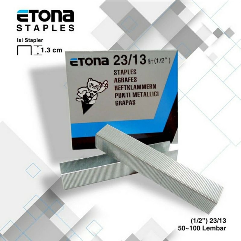 

ISI STAPLES ETONA NO.23/13