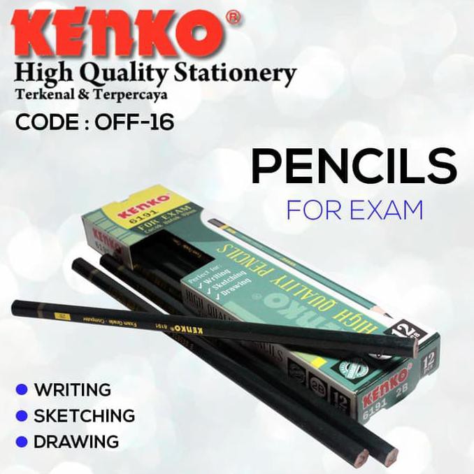 

Hemat Banget! Pensil Kayu Kenko Alat Tulis Pencil ATK Alat Kantor Terlaris