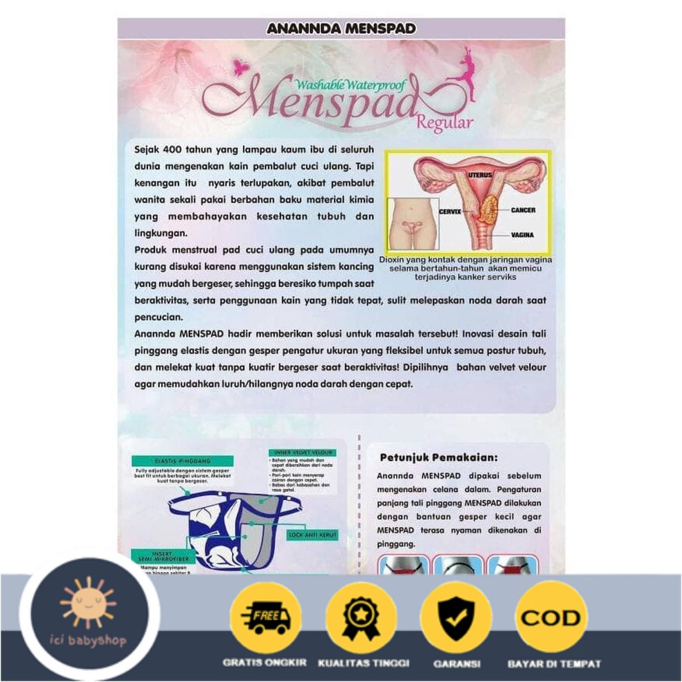 ❤ ICI BABYSHOP ❤ Anannda Menspad Maxi