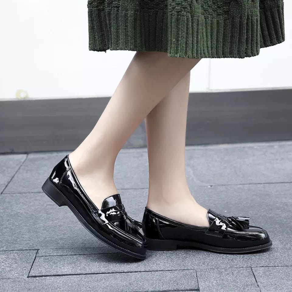 SEPATU WANITA LOAFER / SEPATU DOCMART BEST SELLER PREMIUM 004