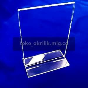 

acrylic display stand kertas , brosur a6 / akrilik a6