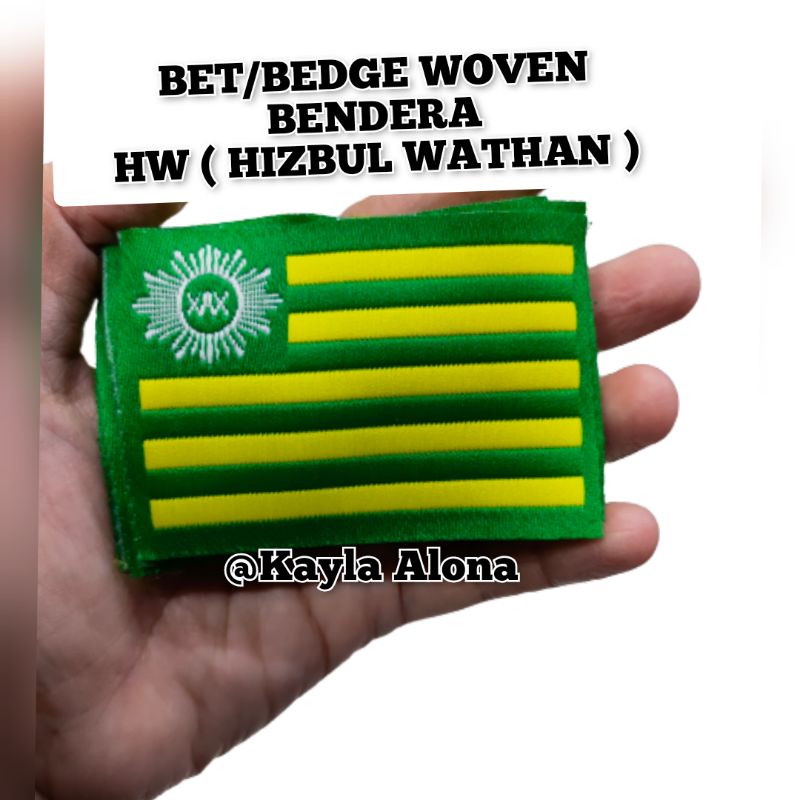 BET / BADGE  BENDERA HW &quot; Hizbul Wathan &quot;