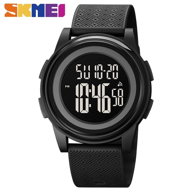 SKMEI 1895 Jam Tangan Pria Wanita Digital Chronograph Sport Watch Anti Air Tali Rubber WATCHKITE WKOS