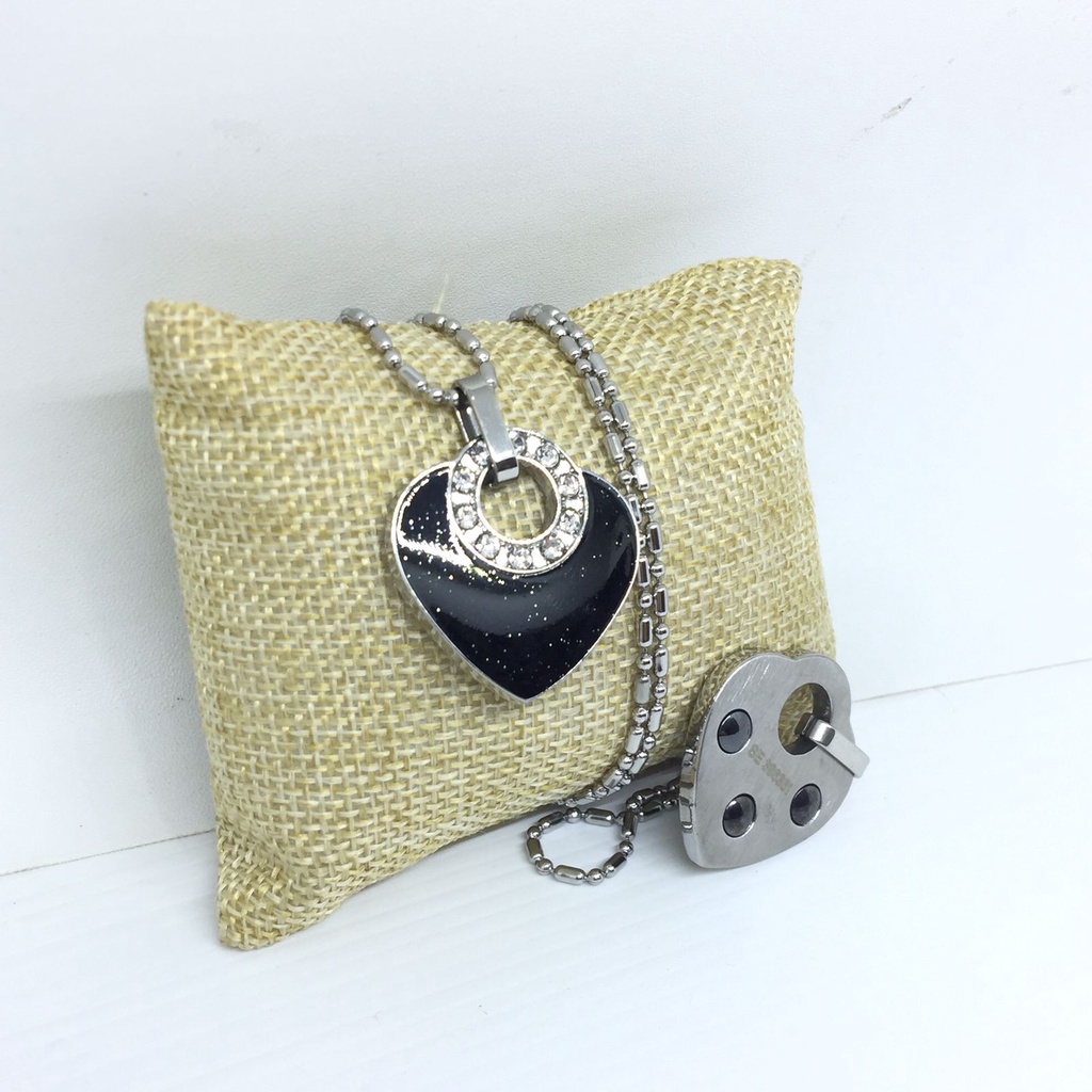 Kalung Liontin Kesehatan Bio Quantum Pendant Scalar Energy Bersertifikat - Kalung Liontin Titanium Terapi Kesehatan