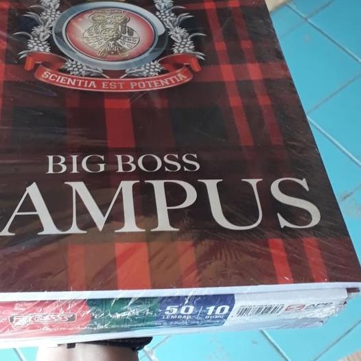 

♗ Buku Tulis Campus Big Boss 50 Lembar 1 pak isi 10 Buku ST045 ♥
