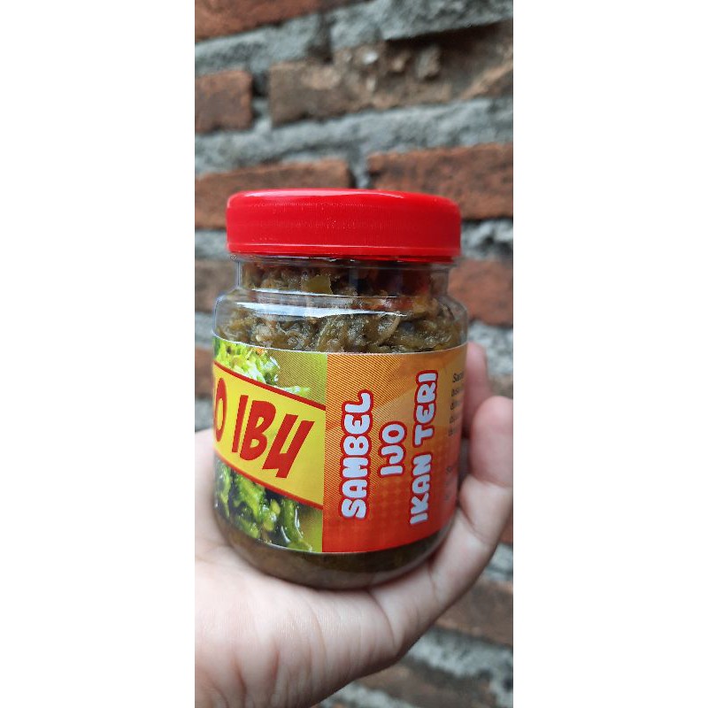 

Sambel ijo ikan teri