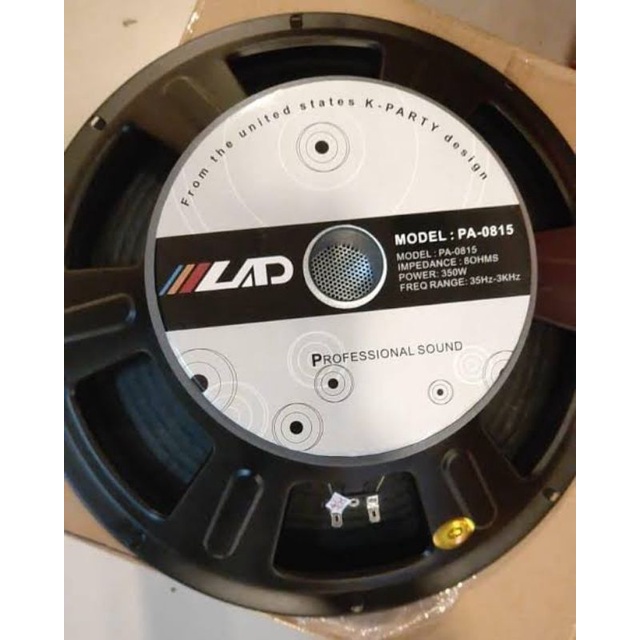 speaker scw 15 inch 0815