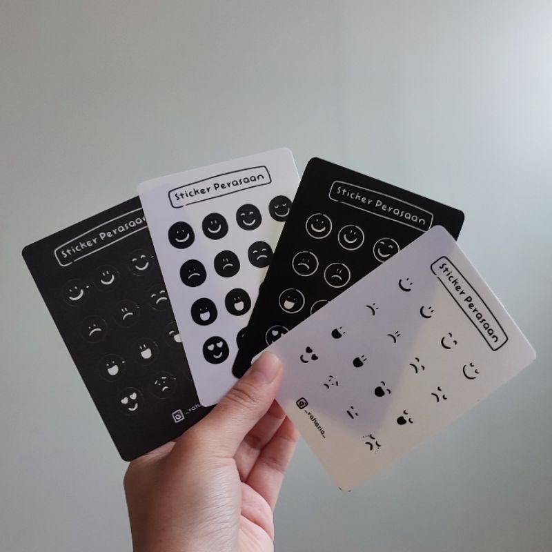 

RAHASIA sticker emoji sticker perasaan putih