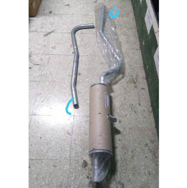 Knalpot Muffler Colt T120 tahun 78sampai 82 lama