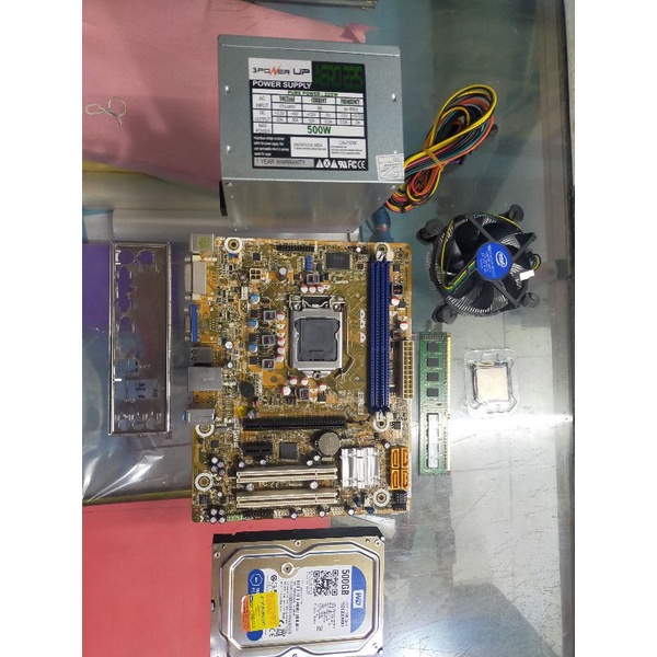 Paket Lengkap Core i3 Mobo+Proc+Fan+Ram+Hdd+Psu Tinggal Rakit