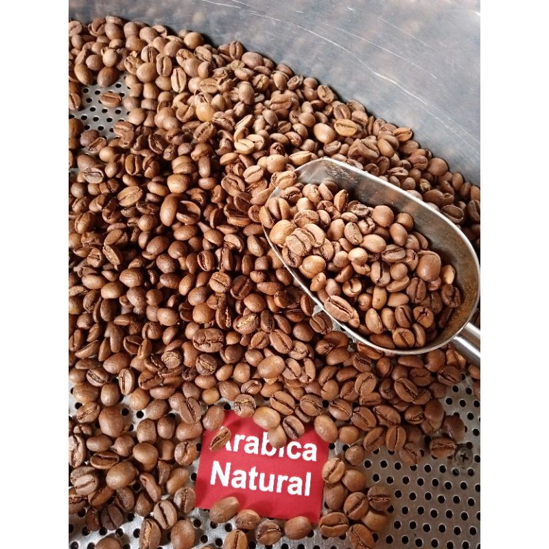 

Coffee Arabica Roastbean Natural proces, 500gr kopi Premium Temanggung
