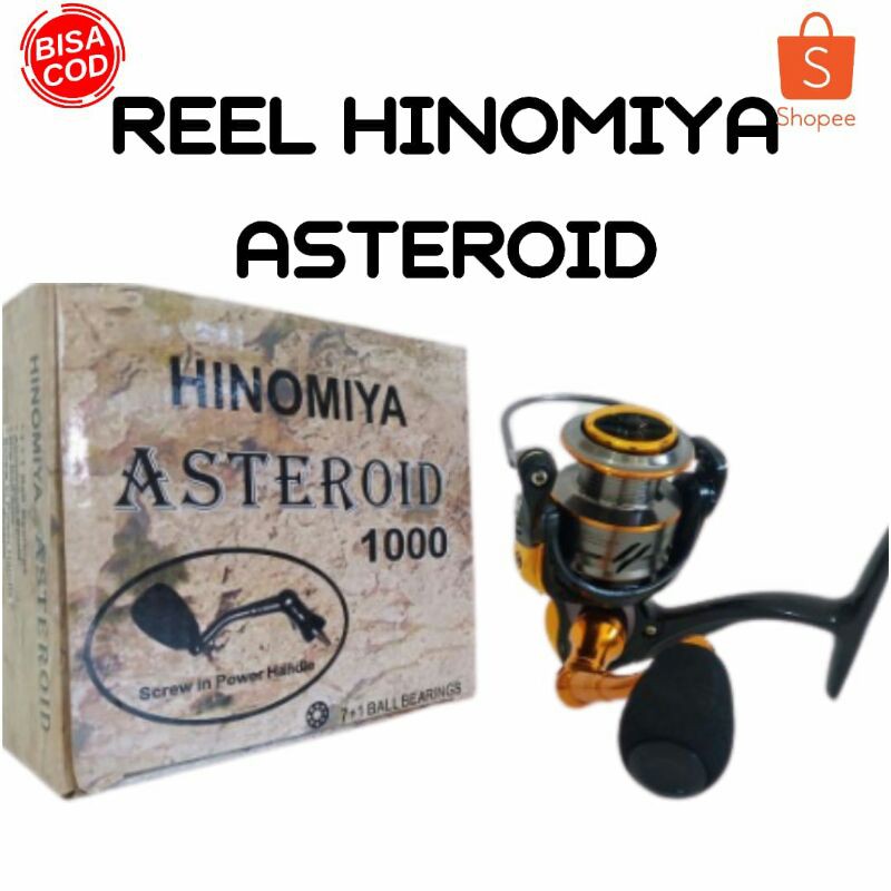 REEL PANCING [ASLI JAPAN] HINOMIYA ASTEROID 1000 - 3000 [POWER HANDLE]