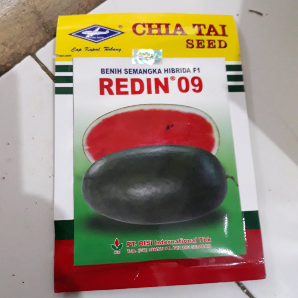 benih bibit semangka redin cap kapal terbang isi 20 gr Diskon