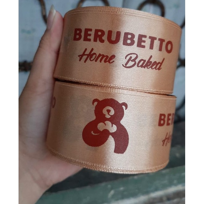

PITA SABLON 4CM DAN 5CM | LABEL BRANDING MURAH | PITA SATIN
