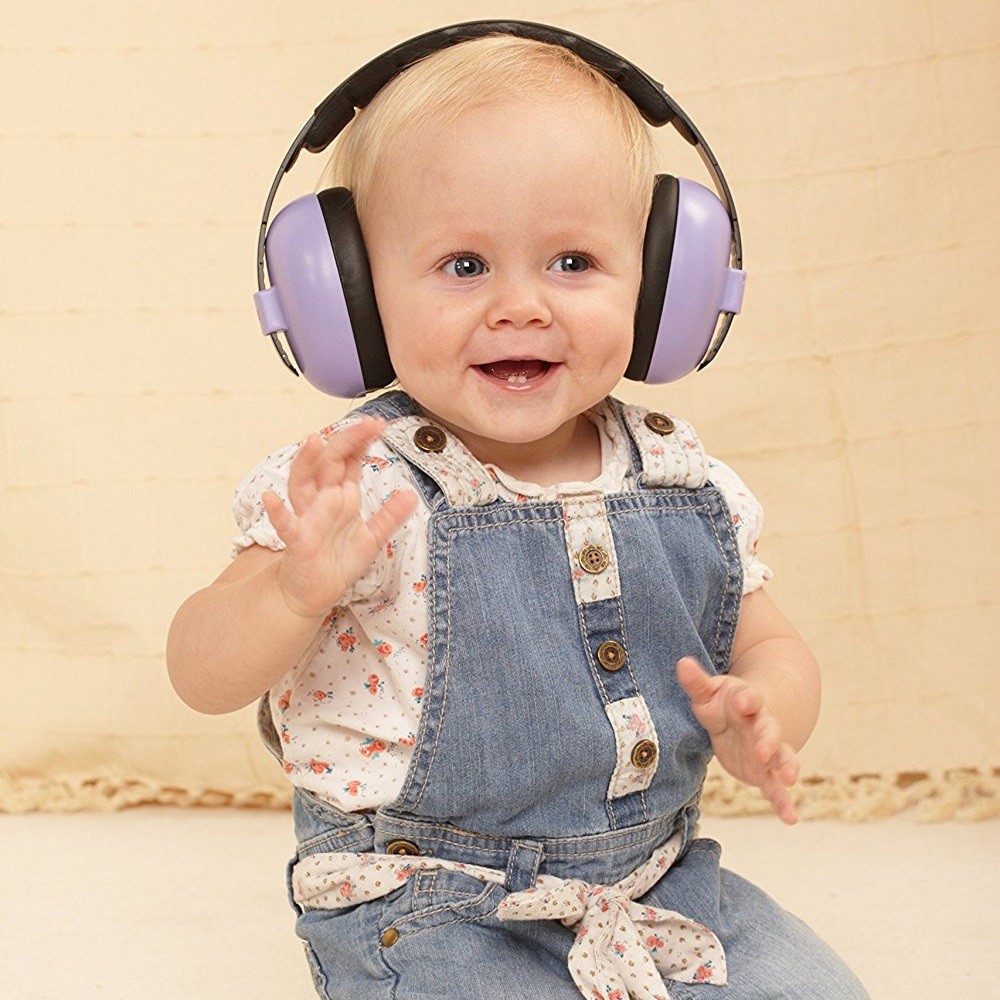 Baby Banz Mini Earmuffs Earbanz - Pelindung Bayi Bising dan Saat Naik Pesawat