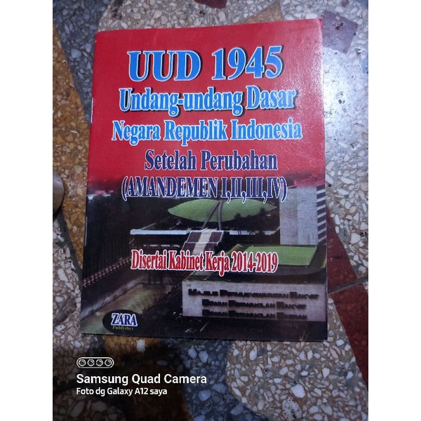 Jual UUD 1945 BUKU PASAL UUD 1945 | Shopee Indonesia