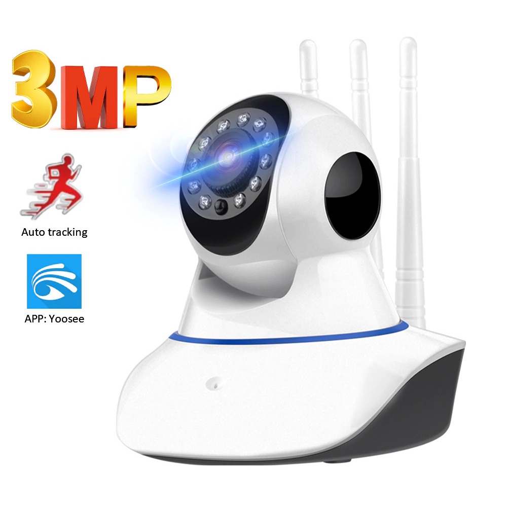 Wonsdar Wireless IP Camera CCTV 1080P Night Vision - WD-V03 - White