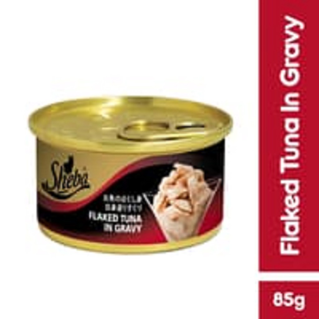 Sheba® Makanan Kucing Basah Can 85gr-Flaked Tuna