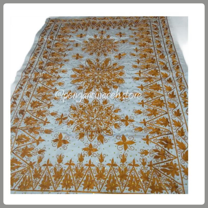 Dalangsi Dekorasi Background Pelaminan Aceh/Kasab Pelaminan Aceh