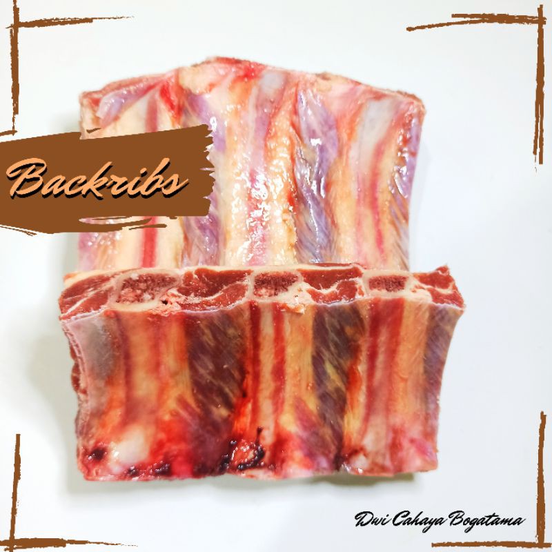 

Iga konro backrib tulang bulat sapi aussie 1kg